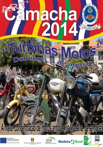 Motos antigas promovem ART’Camacha 2014