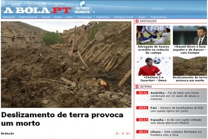 Governo Regional acusa A Bola de ser próximo aos comunistas