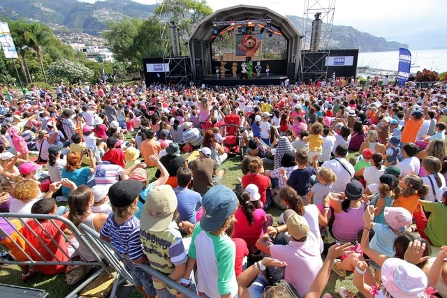 Apresentação do espectáculo O Concerto da Banda do Panda