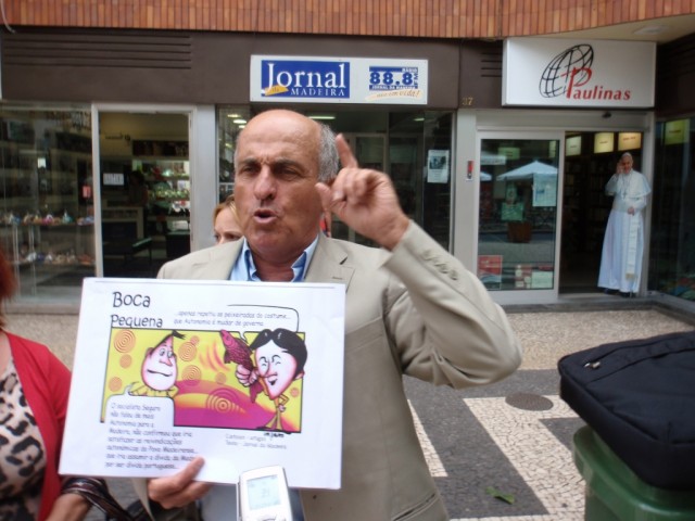 Coelho denuncia “lata e desfaçatez” do Governo de Jardim