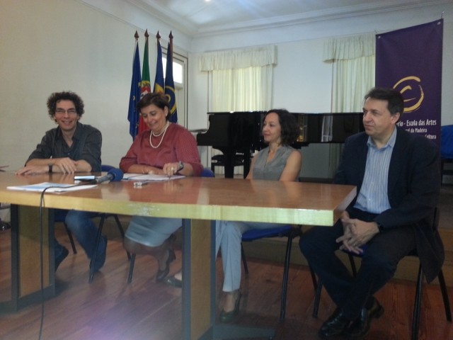 Giancarlo Mongelli e Robert Andres formam espectadores em novo projecto do Conservatório
