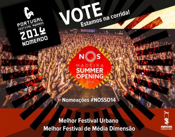 Termina amanhã a votação no festival NOS Madeira Summer Opening 2014
