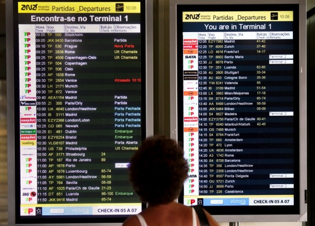 Cancelados 21 voos no Aeroporto de Lisboa em dia de greve de tripulantes da TAP