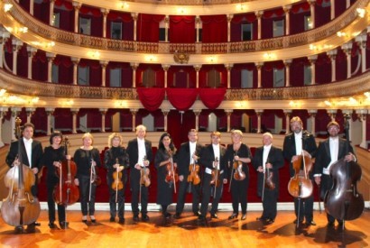 Ensemble XXI no palco principal do Baltazar Dias