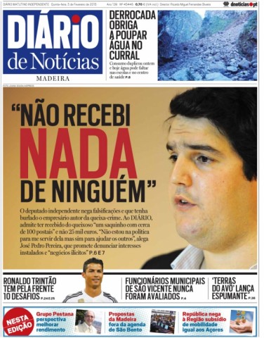 José Pedro Pereira reclama inocência