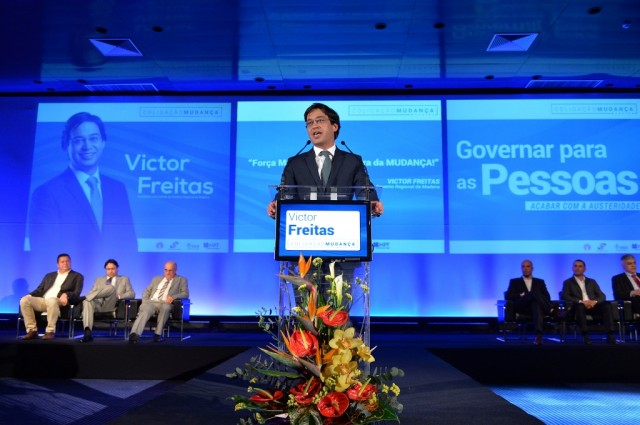 Victor Freitas apela ao voto útil na coligação Mudança