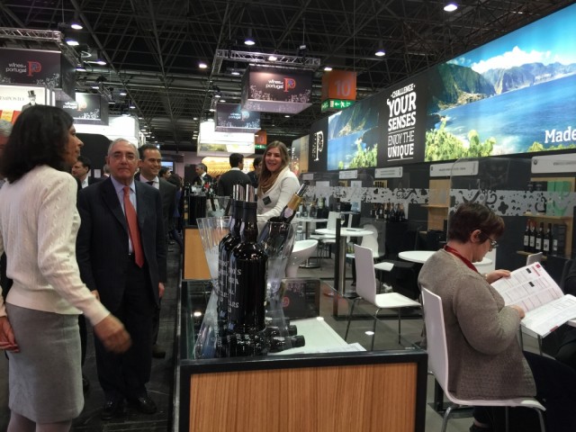 Vinho Madeira na feira alemã Prowein