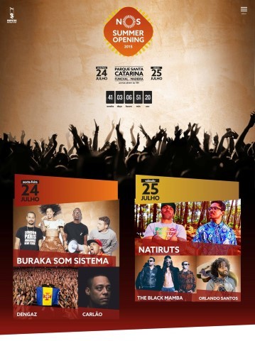Festival NOS Summer Opening 2015 traz Dengaz & Ahya Band à Madeira