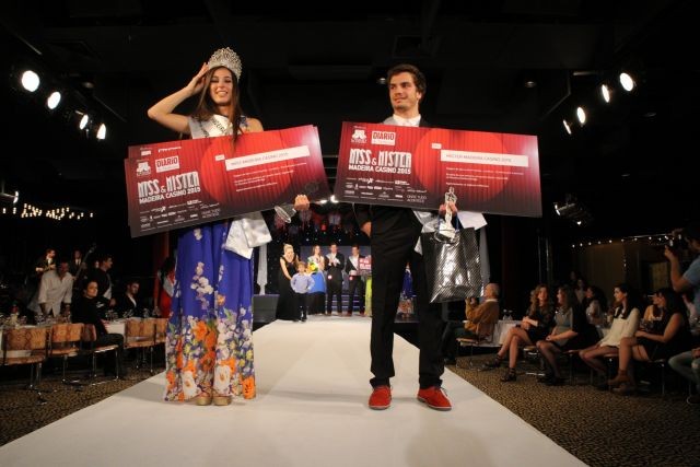 Natacha Quintal e Igor Pereira coroados Miss & Mister Madeira Casino 2015