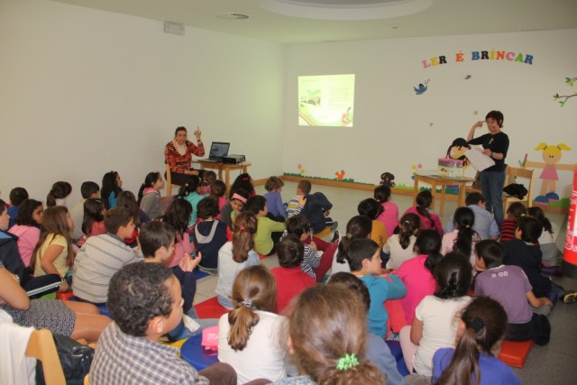 Palestra À Conversa sobre o Património de Machico - Como escrever um livro sobre Património para os mais novos... juntou crianças do 3º ano de escolaridade
