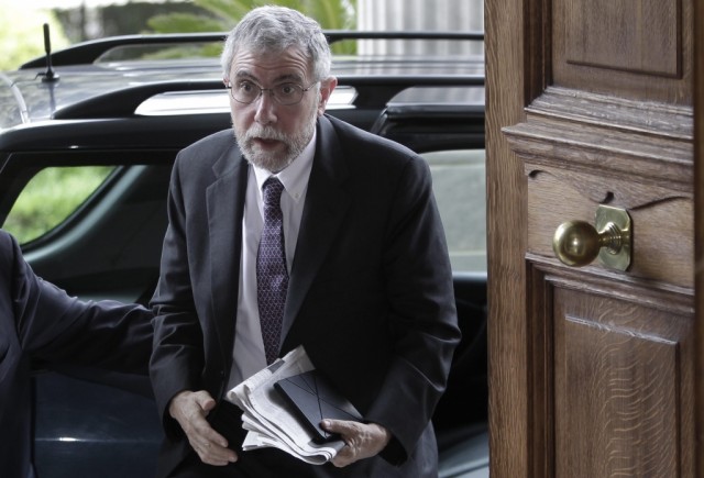 Paul Krugman reitera na Grécia que austeridade deve acabar