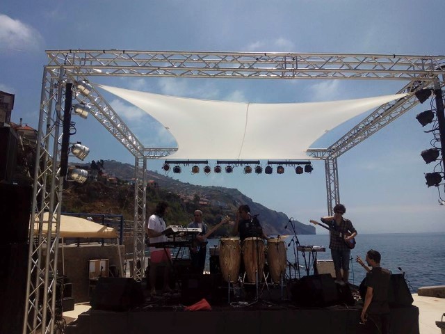Bandas fazem o sound check para o Festival ALESTE que arranca hoje às 17 horas na Barreirinha