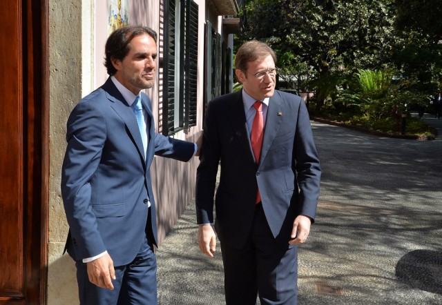 Passos Coelho refuta ideia de mau relacionamento com Governo de Jardim