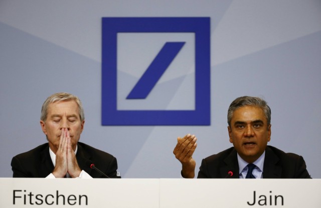 Presidentes do Deutsche Bank renunciam após escândalo das taxas de juro