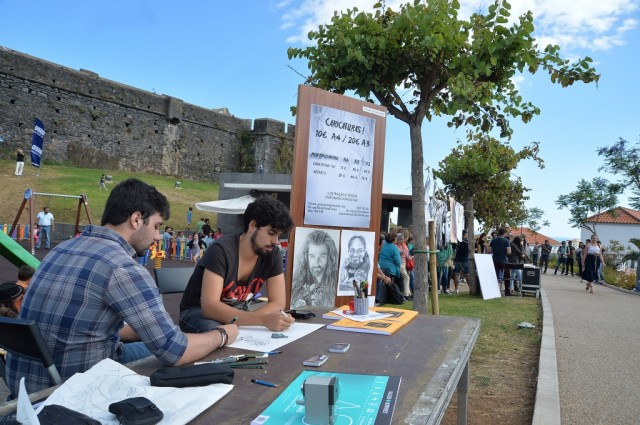 Encontro de artes  hoje no Miradouro da Vila Guida