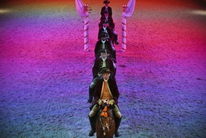 Cavalos de Arte Equestre protagonizam espcetáculo artístico aberto ao público