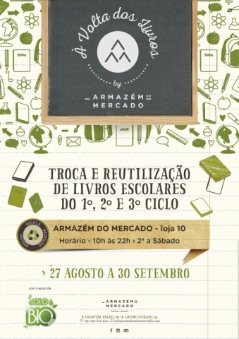 À Volta dos Livros no Armazém do Mercado