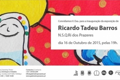 Exposição de Ricardo Tadeu Barros inaugurada sexta-feira na Galeria dos Prazeres
