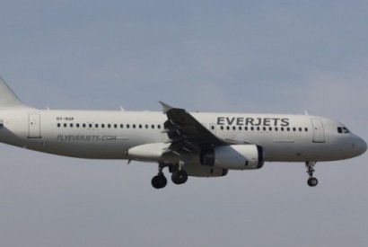 Avião da Everjets está pronto para voar para a Madeira