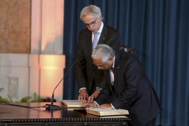 António Costa tomou posse como primeiro-ministro