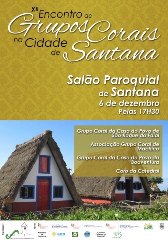 Santana junta grupos corais este domingo