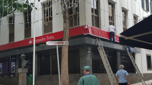 Santander Totta conclui mudança de imagem das agências esta semana
