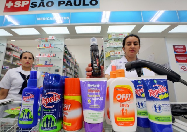 Zika faz disparar em 50% a venda de repelentes no Brasil