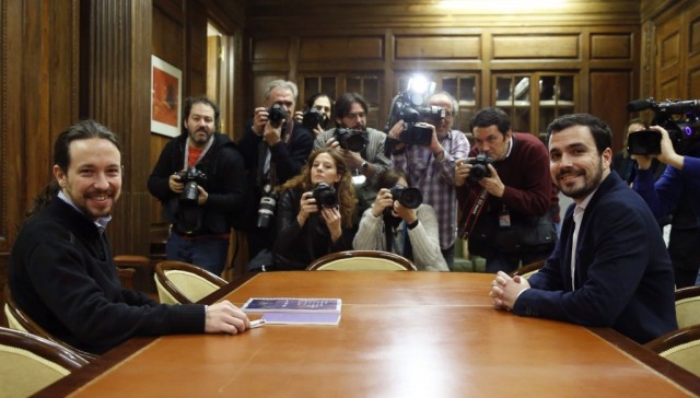 Primeira reunião da esquerda em Espanha termina sem acordo