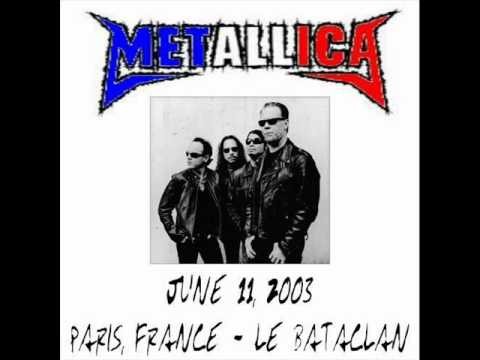 Metallica editam álbum ao vivo de concerto dado em 2003, no Bataclan, Paris
