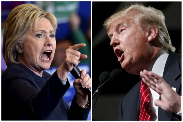 Donald Trump perderia contra Hillary Clinton ou Bernie Sanders