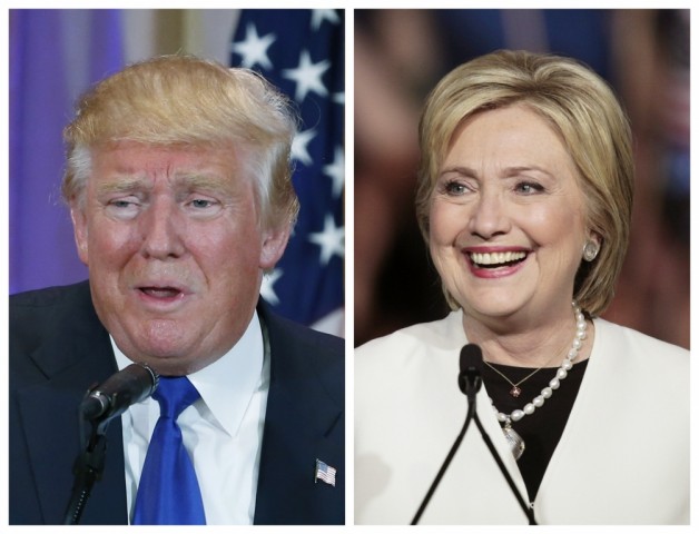 Hillary Clinton e Donald Trump saem vitoriosos da super terça-feira