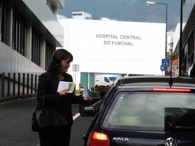 JPP quer que o Governo baixe custos do estacionamento do Hospital
