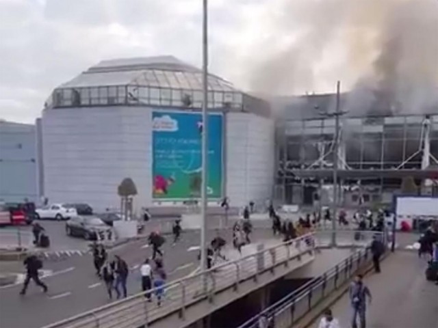 Bruxelas/Explosões: Pelo menos um morto e vários feridos em explosão no aeroporto