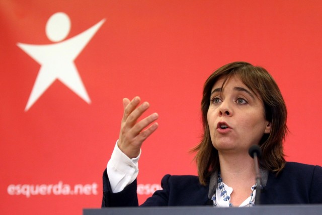 Catarina Martins domingo no Funchal