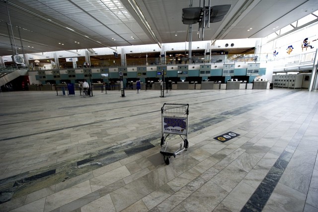 Ameaça de bomba encerra parte do aeroporto sueco de Landvetter, em Gotemburgo