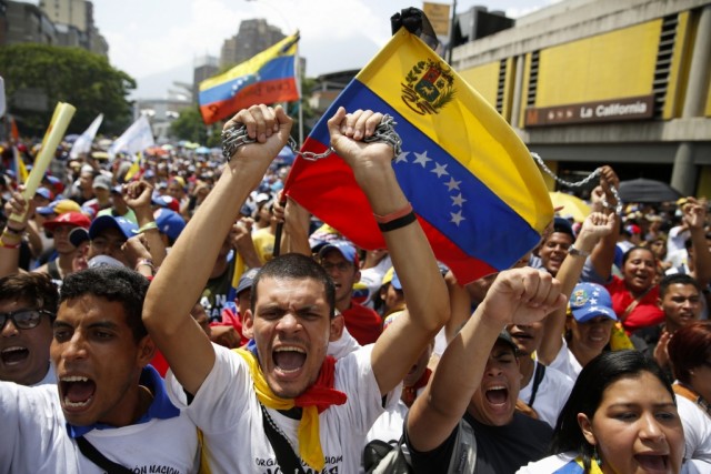 População venezuelana teme uma guerra civil