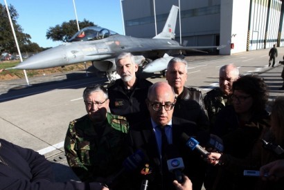 Quatro F-16 e 90 militares portugueses reforçam policiamento aéreo no Báltico