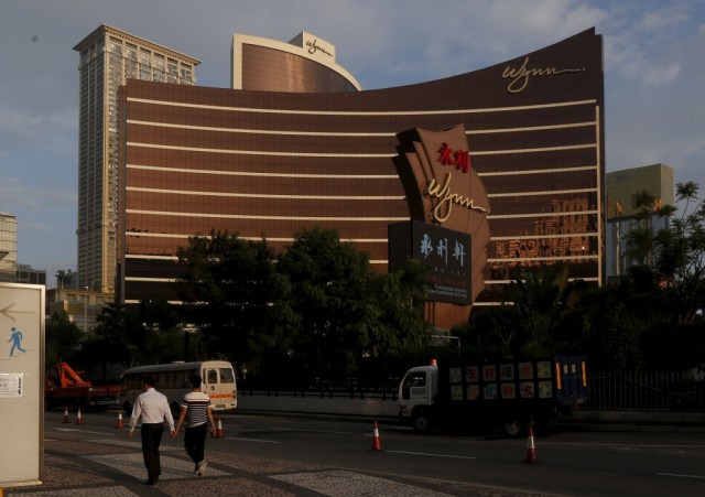 Receitas dos casinos de Macau caíram 9,5% em Abril
