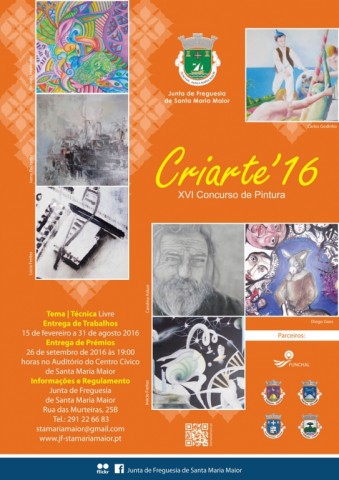 Candidaturas ao XVI Concurso de Pintura CRIARTE decorrem até Agosto