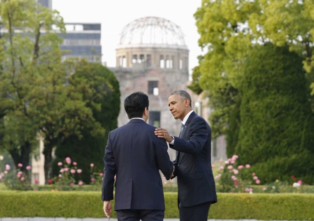Barack Obama recorda em Hiroshima o dia em que a morte caiu do céu