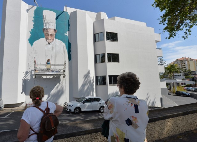 Mural de homenagem à gastronomia inaugurado sexta-feira