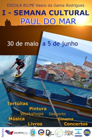 Tertúlia amanhã sobre o poeta Vasco da Gama Rodrigues na 1.ª Semana Cultural do Paul do Mar