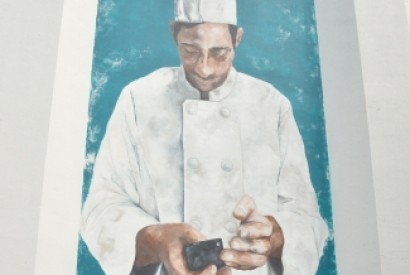 Mural de homenagem à gastronomia já está inaugurado