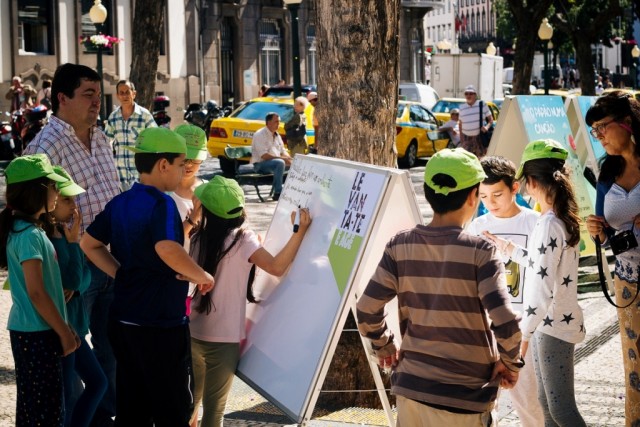 Educação Ambiental tem animado a Avenida Arriaga
