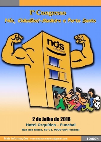 I Congresso regional do Nós Cidadãos a 2 de Julho
