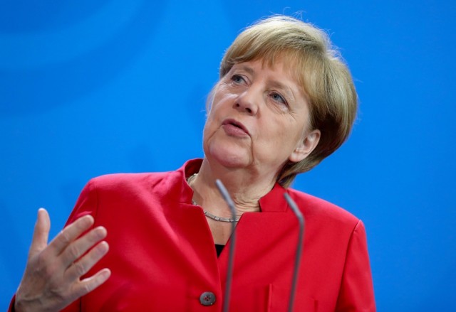 Merkel quer evidentemente que o Reino Unido fique na UE