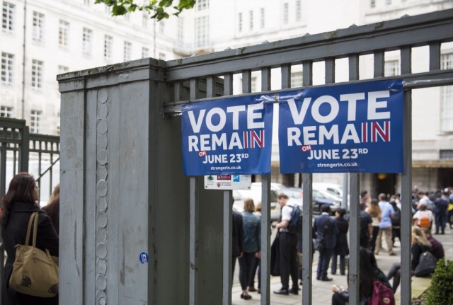 Brexit: Nova sondagem dá 52% ao permanecer, 48% ao sair