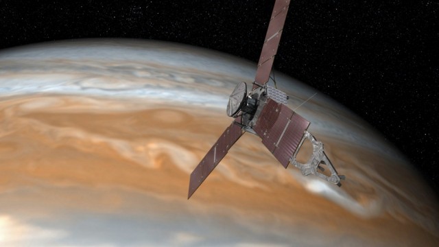 Nave da NASA entra na órbita de Júpiter para conhecer origens do sistema solar
