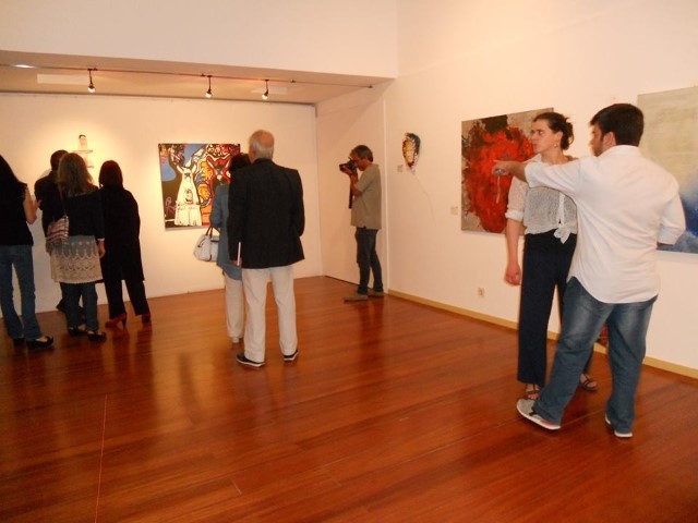 Diogo Goes em exposições em Alfândega da Fé, Santa Marta de Penaguião, Cerveira e Gondomar