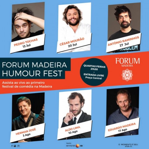 Forum Madeira garante festa do humor com seis dos melhores